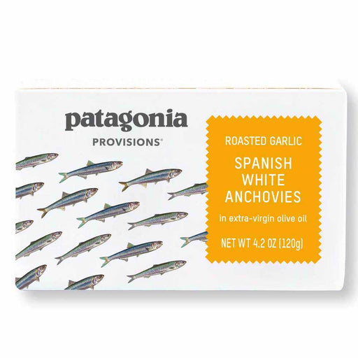 Patagonia - Spanish Roasted Garlic White Anchovies, 4.2oz - myPanier
