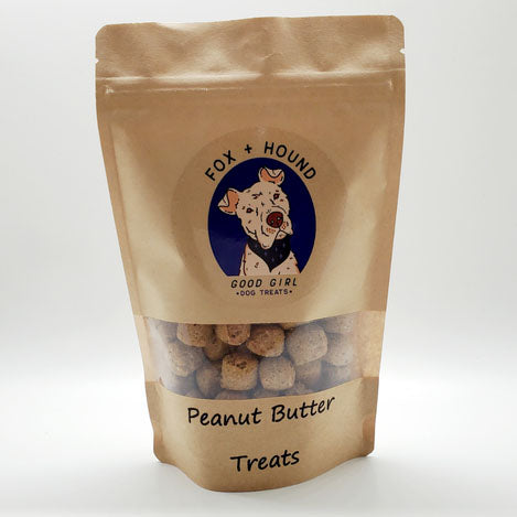 Fox + Hound - Peanut Butter Biscuits for Dogs, All Natural 6oz Bag - myPanier