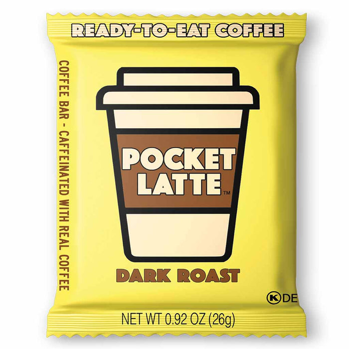 Pocket Latte - Dark Roast Coffee Bar, 0.92oz (26g) - myPanier