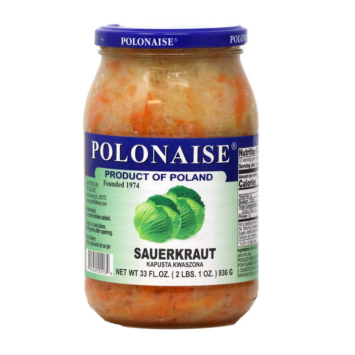 Polonaise - Sauerkraut with Carrot, 936g (33oz) - myPanier