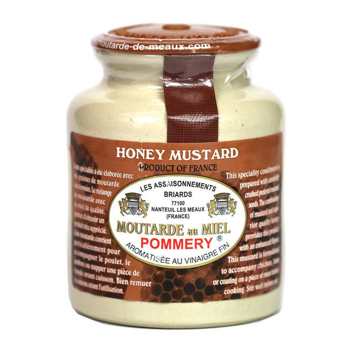 Pommery - French Whole Grain Mustard (Honey), 250g (8.8oz) Jar - myPanier