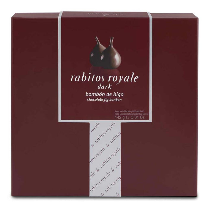 Rabitos Royale - Fig Bonbons with Dark Chocolate, 8 Piece Box, 5oz (142g) - myPanier