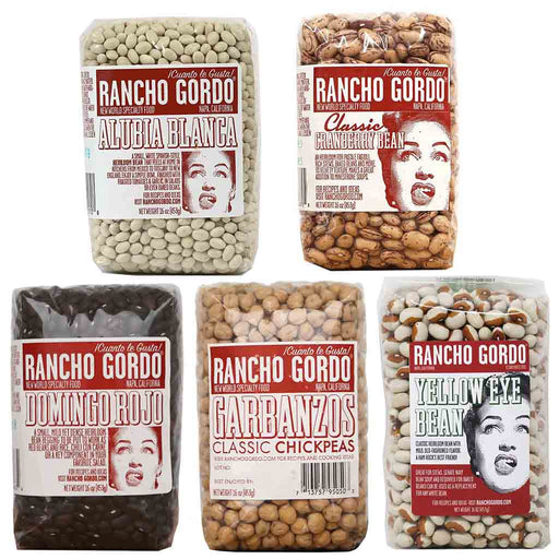 Rancho Gordo - Assorted Beans Sampler Pack, 5lbs - myPanier