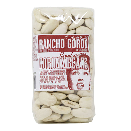 Rancho Gordo - Corona Bean, 1Lb - myPanier