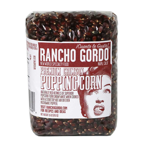 Rancho Gordo - Crimson Popping Corn, 1lb - myPanier