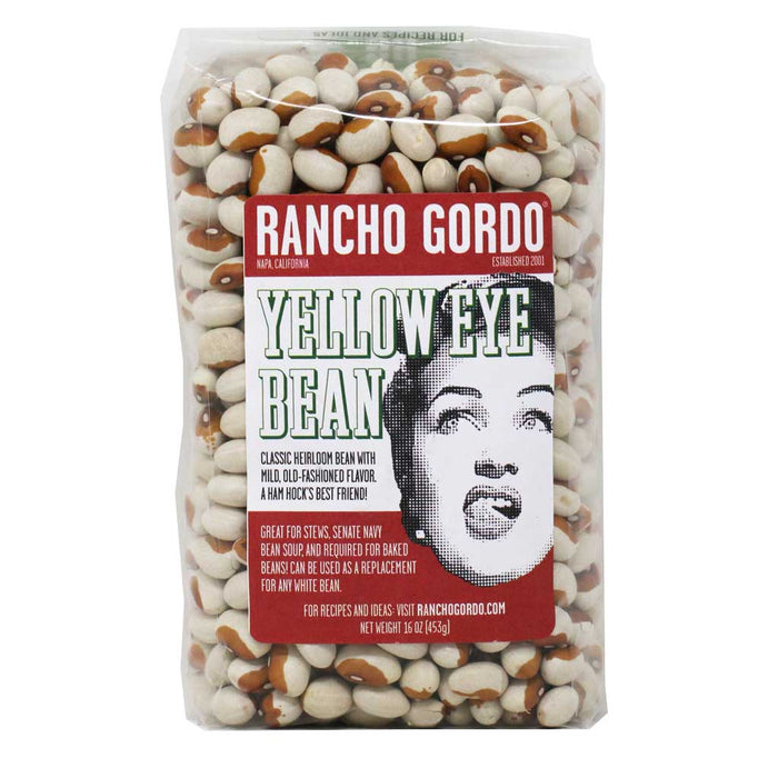 Rancho Gordo - Yellow Eye Bean, 1 lb - myPanier