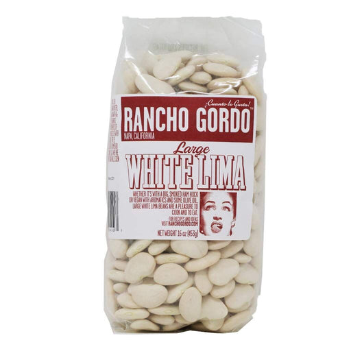 Rancho Gordo - Large White Lima Bean, 1lb - myPanier