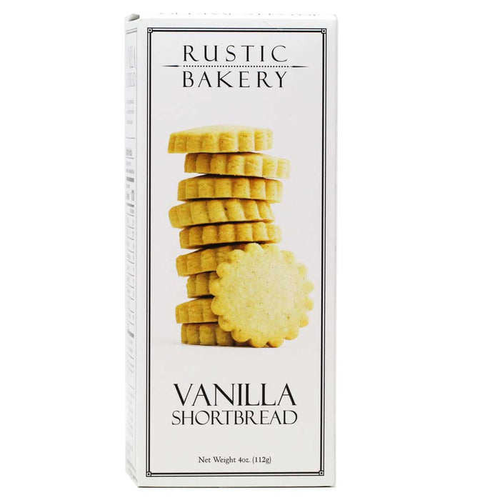 Rustic Bakery - Vanilla Shortbread Cookies, 4oz (113.4g) - myPanier