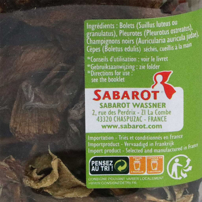 Sabarot - Dried Mixed Forest Mushrooms, 40g (1.4 oz) - myPanier