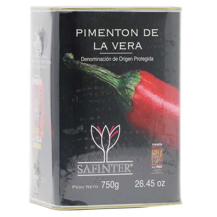 Safinter - Paprika de la Vera Espagnol Fumé à Chaud, Taille Chef, 750g (26.5oz)