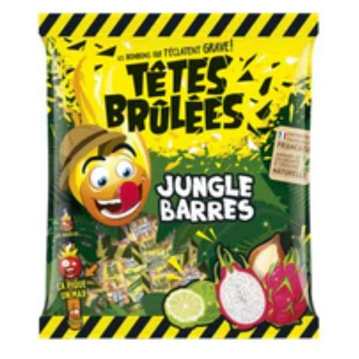 Tete Brulees - Sour Chewing Paste Jungle Edition, 150g (5.2oz