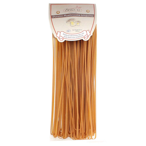 Sbiroli Naturally Flavored Pasta - Porcini Mushroom Linguine, 8.8oz - myPanier