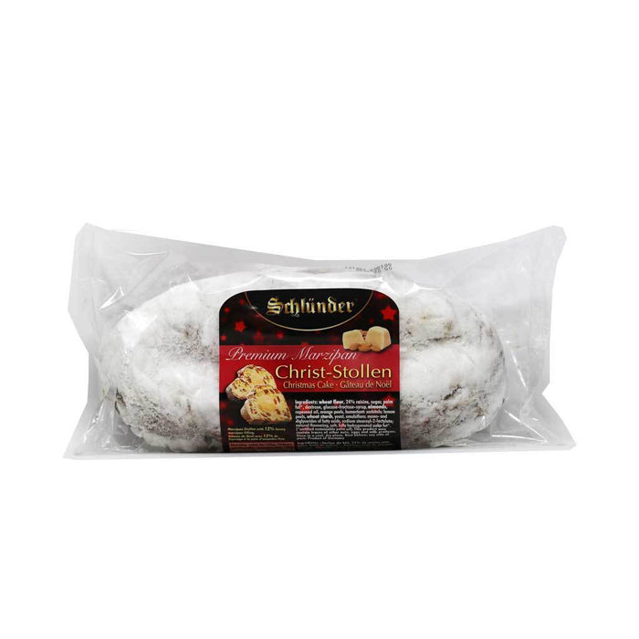 Schlunder - Premium Marzipan Christmas Stollen, 500g (17.6oz) - myPanier