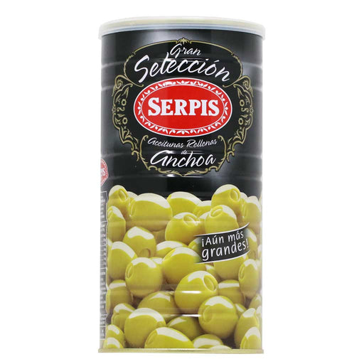 Serpis - Olives Stuffed with Anchovies, 20.8oz (590g) - myPanier