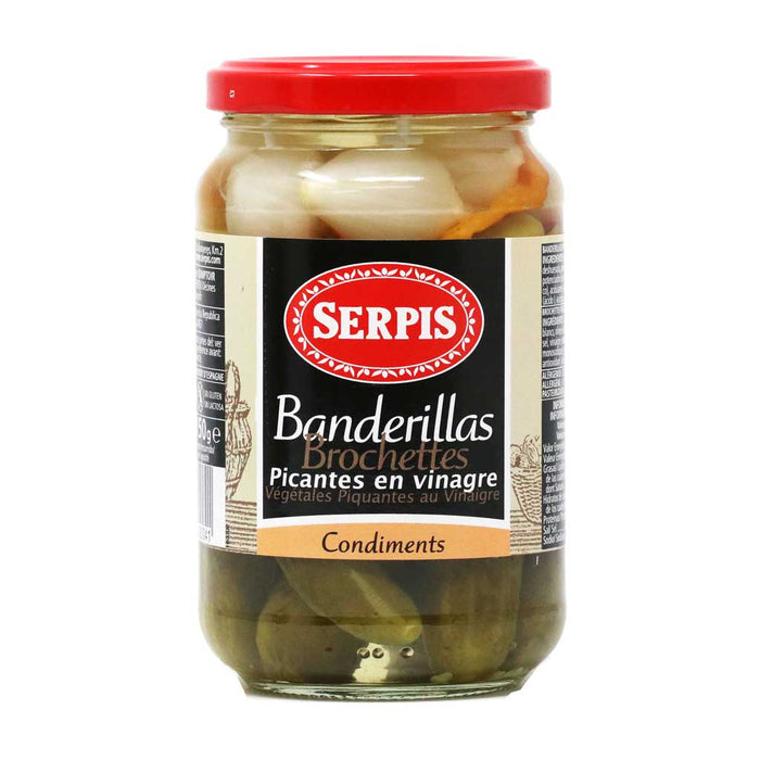 Serpis - Banderillas Picantes (Spicy Pickled Snacks), 5.3oz (150g)  - myPanier