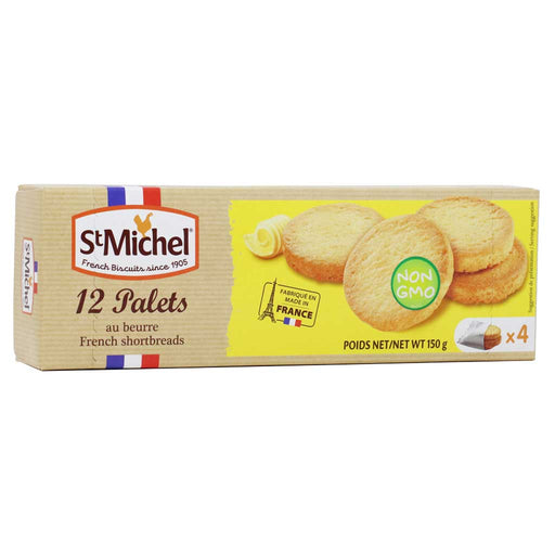 St Michel -  French Shortbread Cookies (12 Palets), 150g (5.3oz) - myPanier
