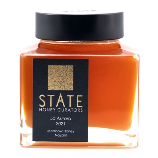 State Honey Curators - Meadow Honey 'La Aurora' 2021, 11.5oz (326g) Jar - myPanier
