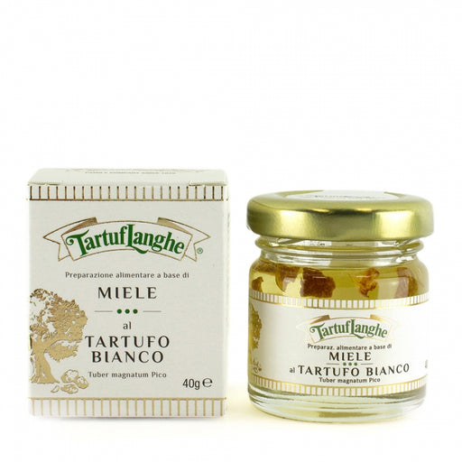 Tartuflanghe - Acacia Honey with White Truffle Slices, 1.41oz (40g) - myPanier