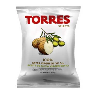 Torres - Premium Potato Chips in Extra Virgin Olive Oil, 1.76oz (50g) - myPanier