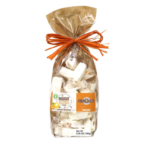 Trois Abeilles - Soft Nougat with Candied Orange Peels, 150g (5.2oz) Bag - myPanier