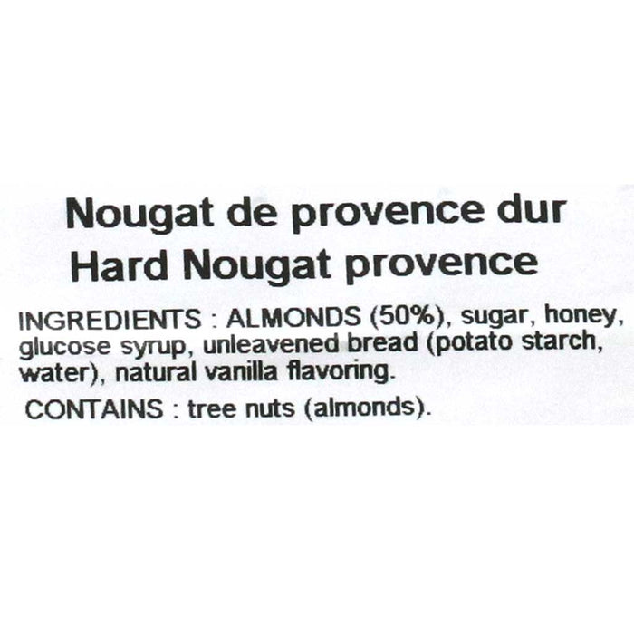 Trois Abeilles – Hard Nougat Bar from Provence, 125g (4.4oz) - myPanier