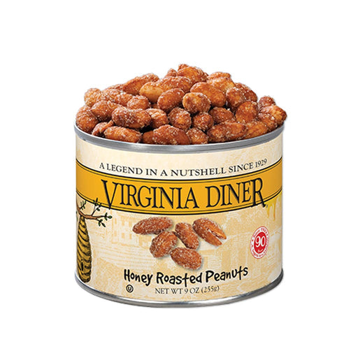 Virginia Diner - Honey Roasted Peanuts, 9oz (255g) - myPanier