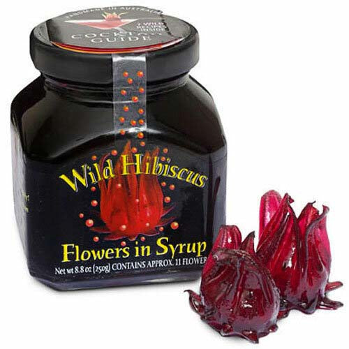 Wild Hibiscus Flowers - in Syrup, 8.8oz (250g) - myPanier