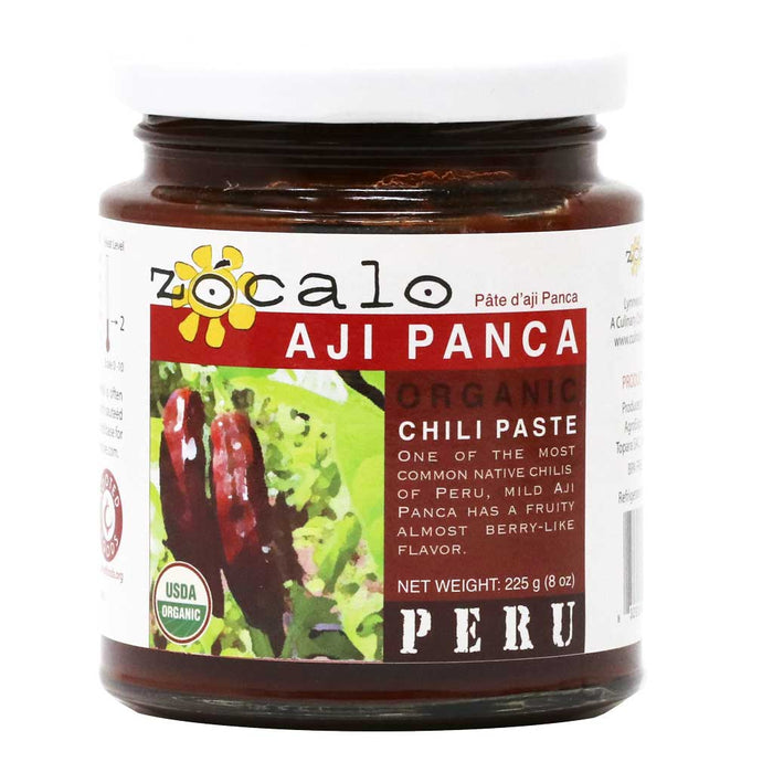 Zocalo - Organic Aji Panca Chili Paste, 8oz Jar - myPanier