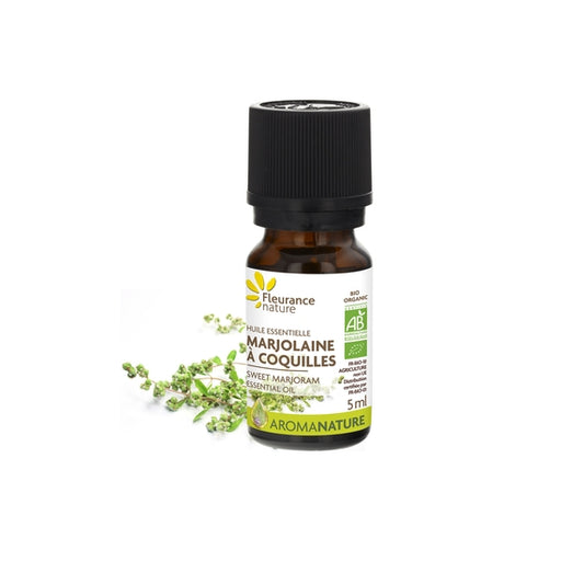 Fleurance Nature - Organic Marjoram Essential Oil, 5ml (0.15 Fl oz) - myPanier