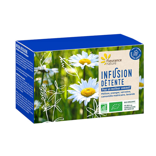 Organic Relaxation Herbal Tea w/ Lavender, 20 Bags - myPanier