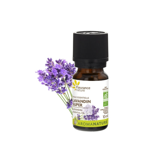 Fleurance Nature - Organic Lavandin Essential Oil, 10ml (0.3 fl oz) - myPanier
