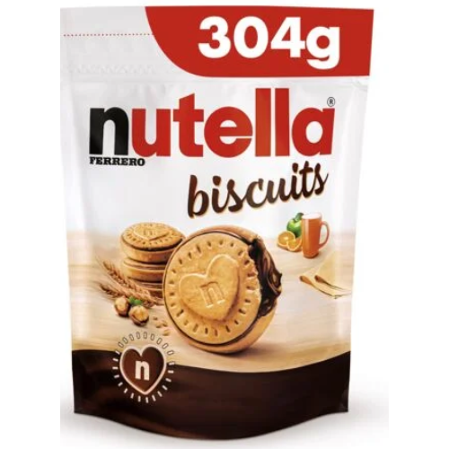Ferrero - Nutella Biscuits Resealable Bag, 304g - myPanier