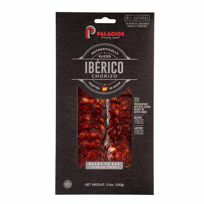 Palacios - Iberico Chorizo Sliced, 3.5oz (100g) - myPanier
