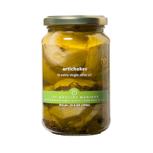 Moulins Mahjoub - Artichokes in Extra Virgin Olive Oil, 300g (10.6 oz) Jar - myPanier
