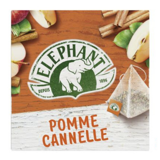 Elephant - Infusion Apple Cinnamon, 20 Sachets, 36g (1.3oz) - myPanier