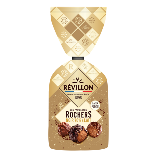 Revillon - Rochers Dark & Milk Chocolate, 370g (13.1oz)